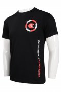 T508 快餐店制服TEE  插肩牛